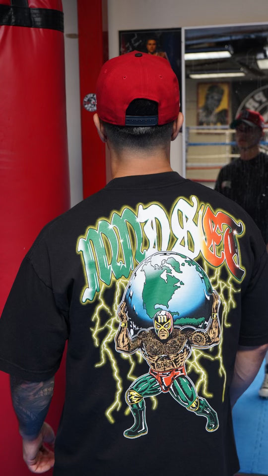MNDSET LUCHADOR TEE (BLACK)